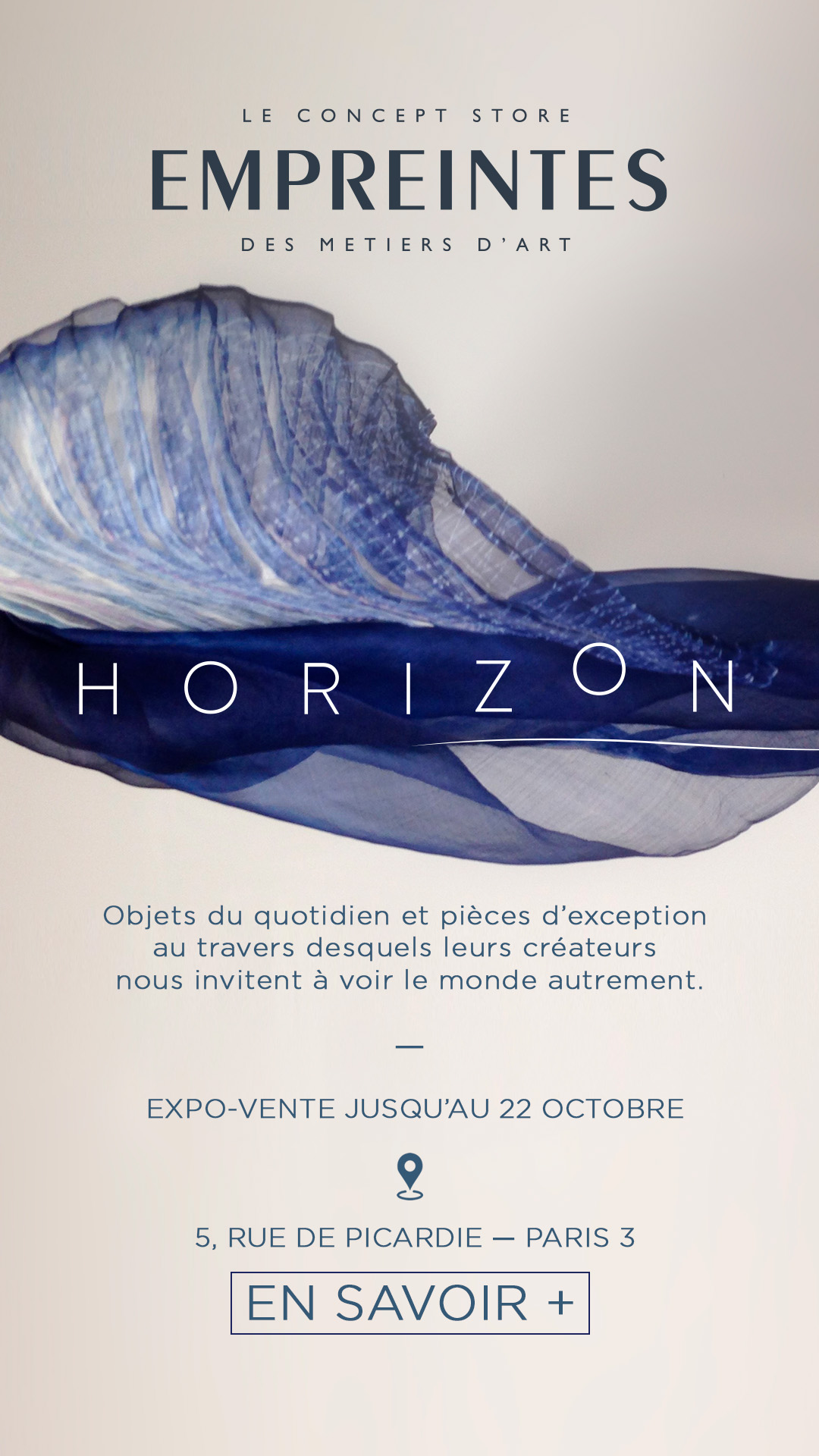 Horizon – Expo-vente chez Empreintes (Paris)